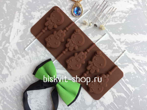 Силиконовая форма "Девочка, мальчик" 20,5х10,5х1,5 см Силиконовая форма "Девочка, мальчик" 20,5х10,5х1,5 см