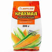 Кукурузный крахмал Amylco, 200г.